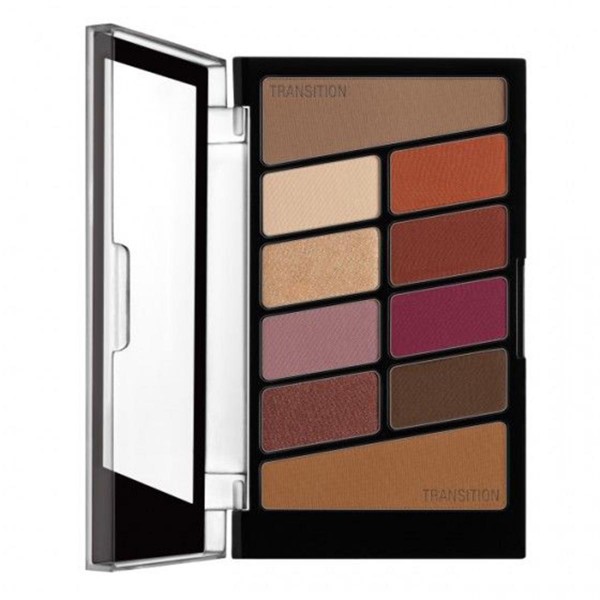 Wetn wild coloricon 10 pan paleta sombra de ojos rose in the air 1un