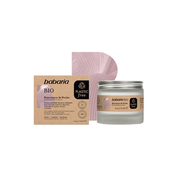 Babaria bio crema de noche 50ml