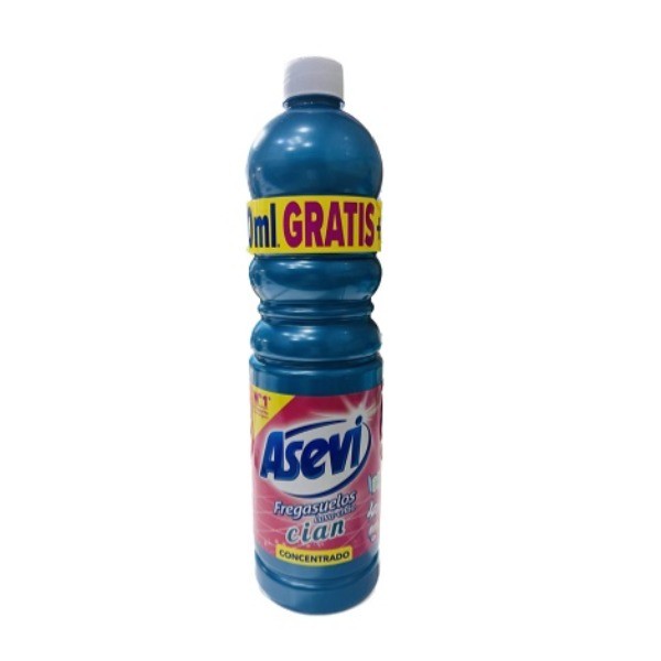 Asevi fregasuelos cian1000ml + 150ml GRATIS
