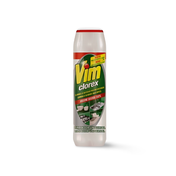 Vim Clorex limpiador polvo 750gr Desengrasante limón