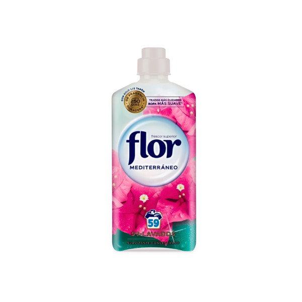 Flor suavizante Mediterraneo 59 lavados