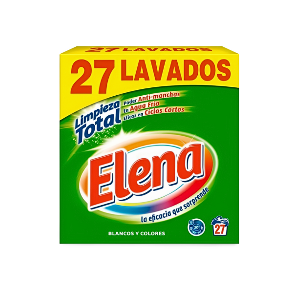 Detergente Elena en polvo – 27 lavados