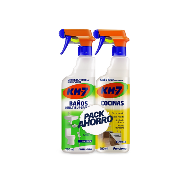 KH-7 Baños 780ml + Cocinas 780ml PACK AHORRO