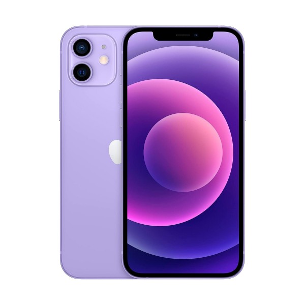 Apple iphone 12 5g purple / reacondicionado / 4+128gb / 6.1" amoled full hd+