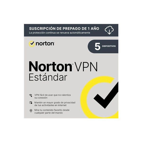 Norton vpn standard 5l/1a